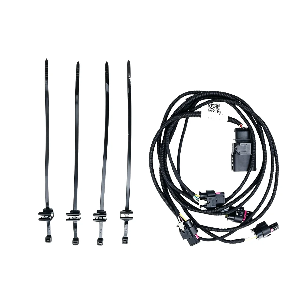 Black Parking Aid Harness Auto Sensor Cable Direct Replacement Type Restores Sensor Function For S5 Coupe 2018-2019