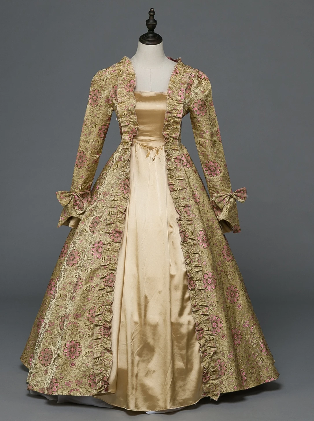 Robe de bal géorgienne Marie Antoinette, robe de soirée victorienne pour adultes pour femmes