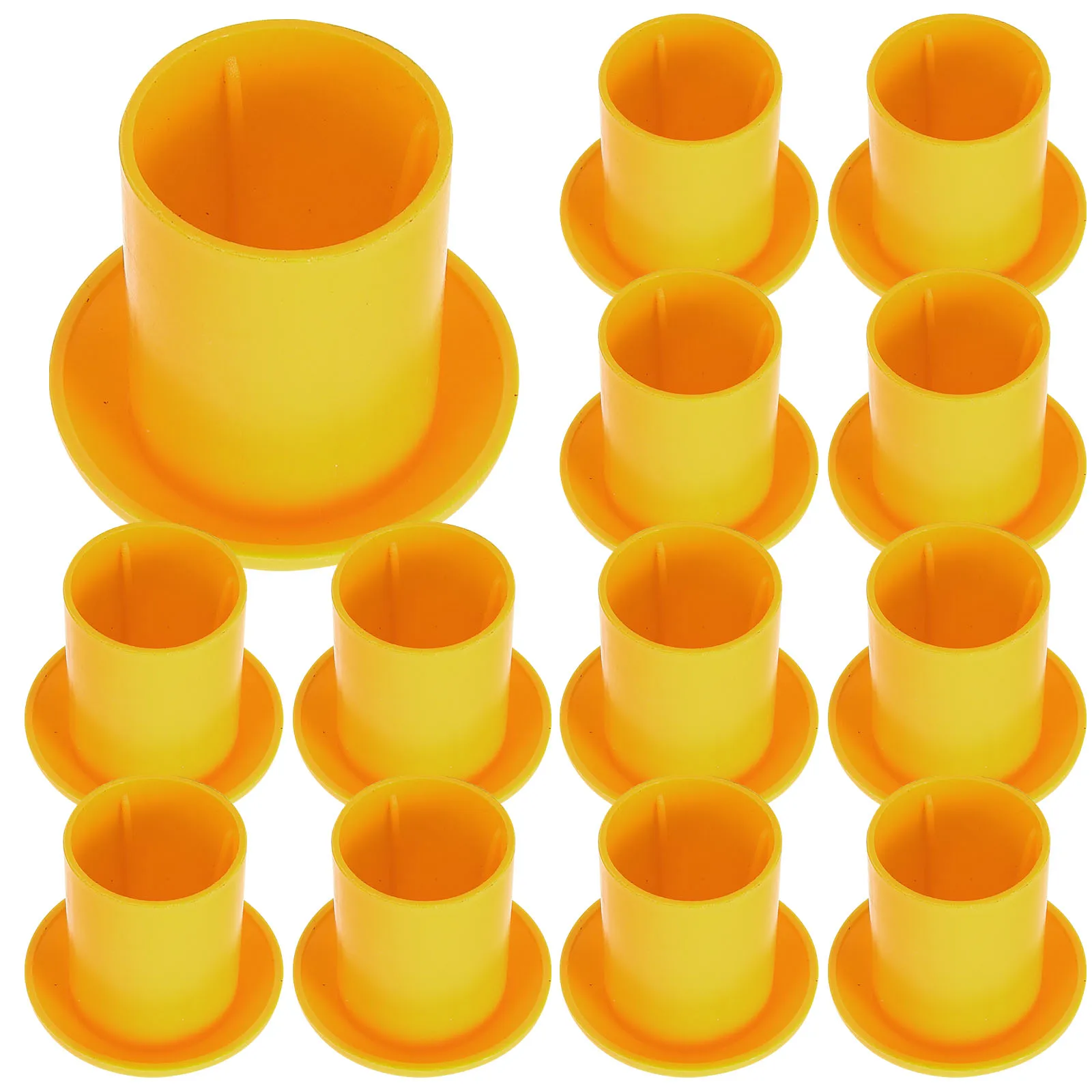 

50pcs Rebar Safety Caps PP Material Bright Color High Visibility Construction Supplies Practical Protector