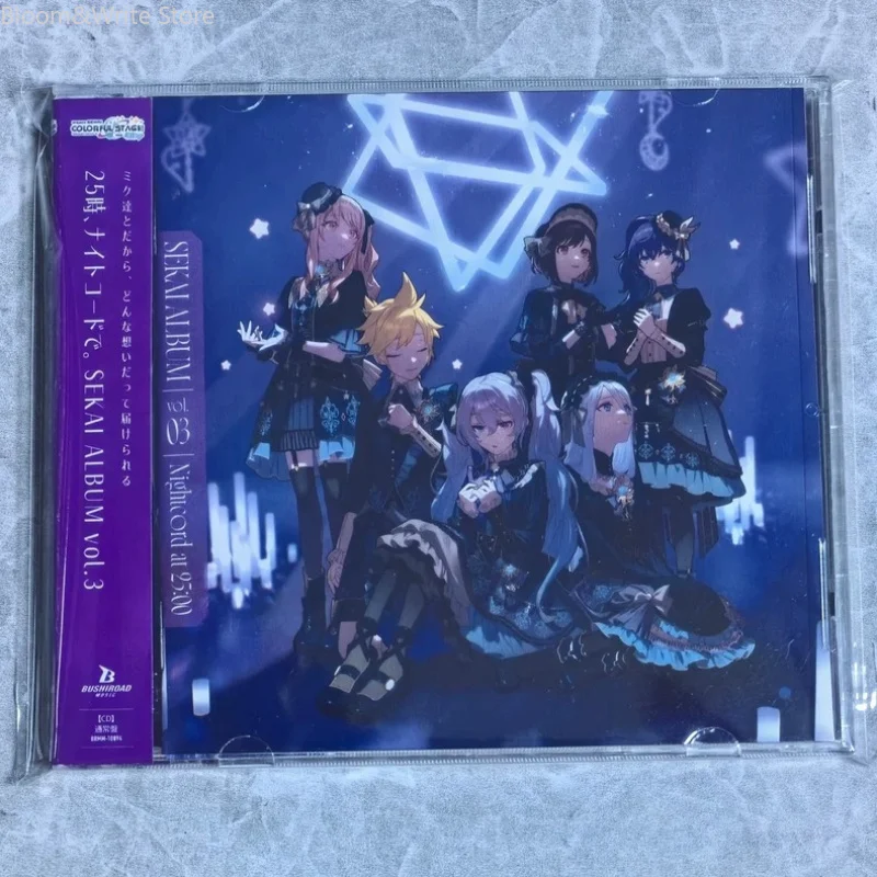 virtual-singer『project-sekai-colorful-stage-feat』25-00-nightcord-de-sekai-album-vol3-music-album-cd-fan-music-gifts