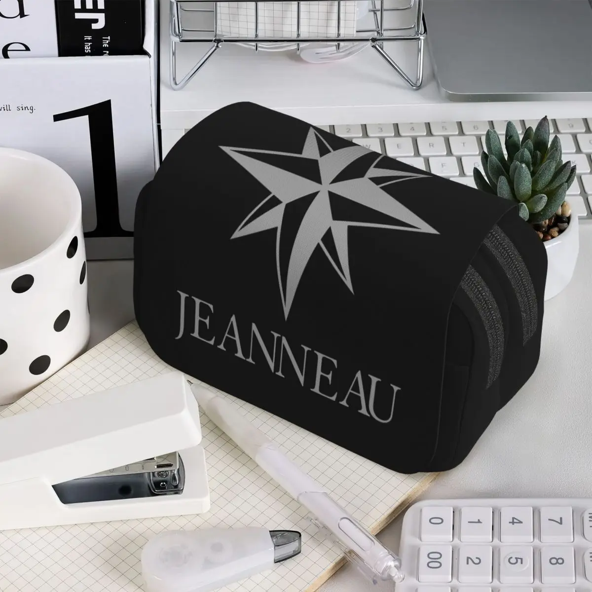 

Пенал для ручек и карандашей Jeanneau Yachts, подарок для мальчиков и девочек, коробка для ручек, сумка для канцелярских принадлежностей, держатель для ручек