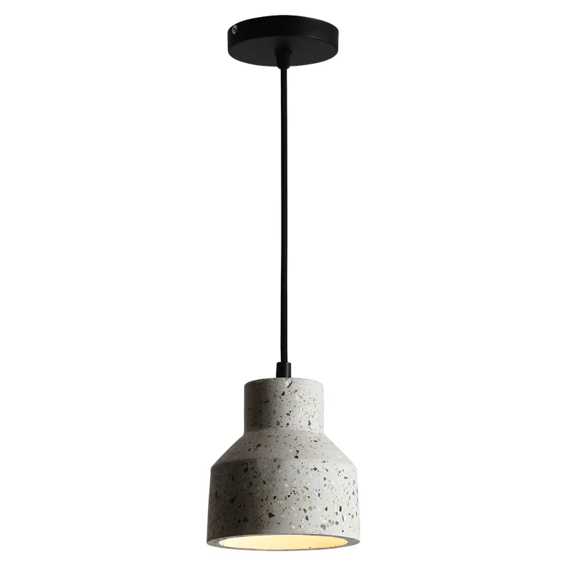 

Nordic Retro Industrial Colorful Stone Chandelier Light Dining Room Restaurant Bar Corridor Aisle Decorative Lighting Fixture