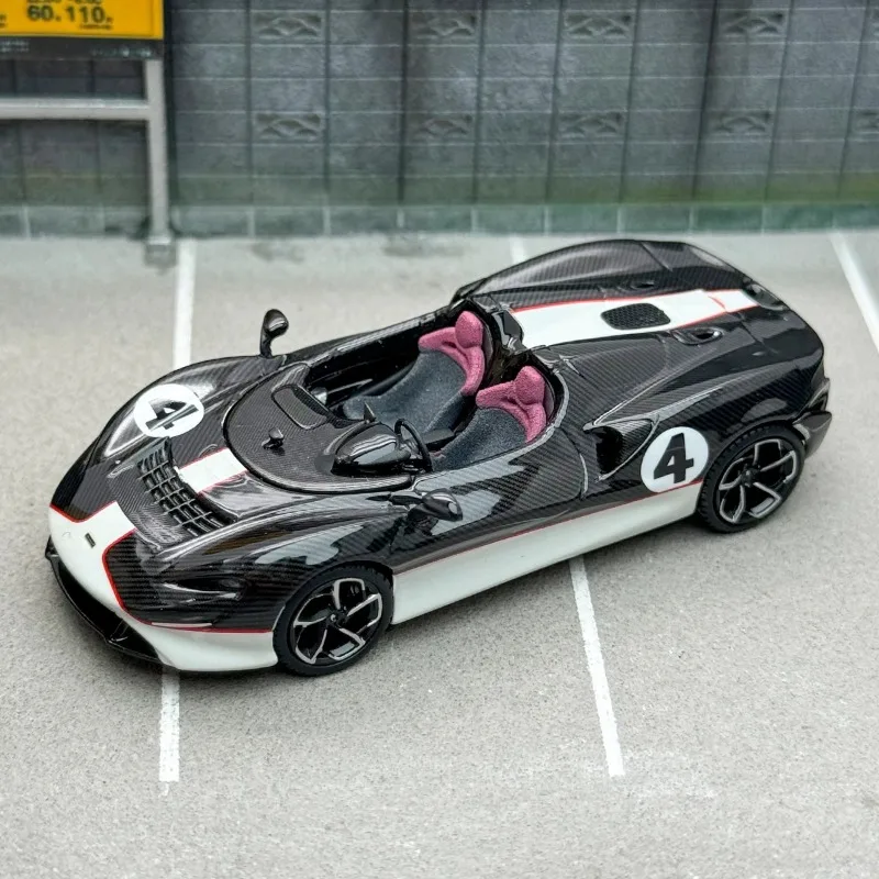 Lcd-Modellen 1/64 Mclaren Elva Legering Speelgoed Motorvoertuig Gegoten Metalen Model Geschenken