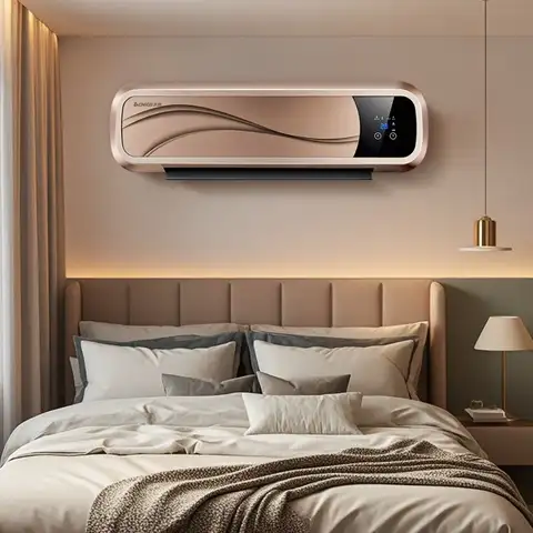 मूक कम शोर हीटर दीवार पर लटका घरेलू ऊर्जा की बचत हीटिंग बाथरूम गर्म हवा प्रशंसक नई प्रकार हीटर सर्दियों कलाकृति 8 best sales हीटर की दीवार - №5