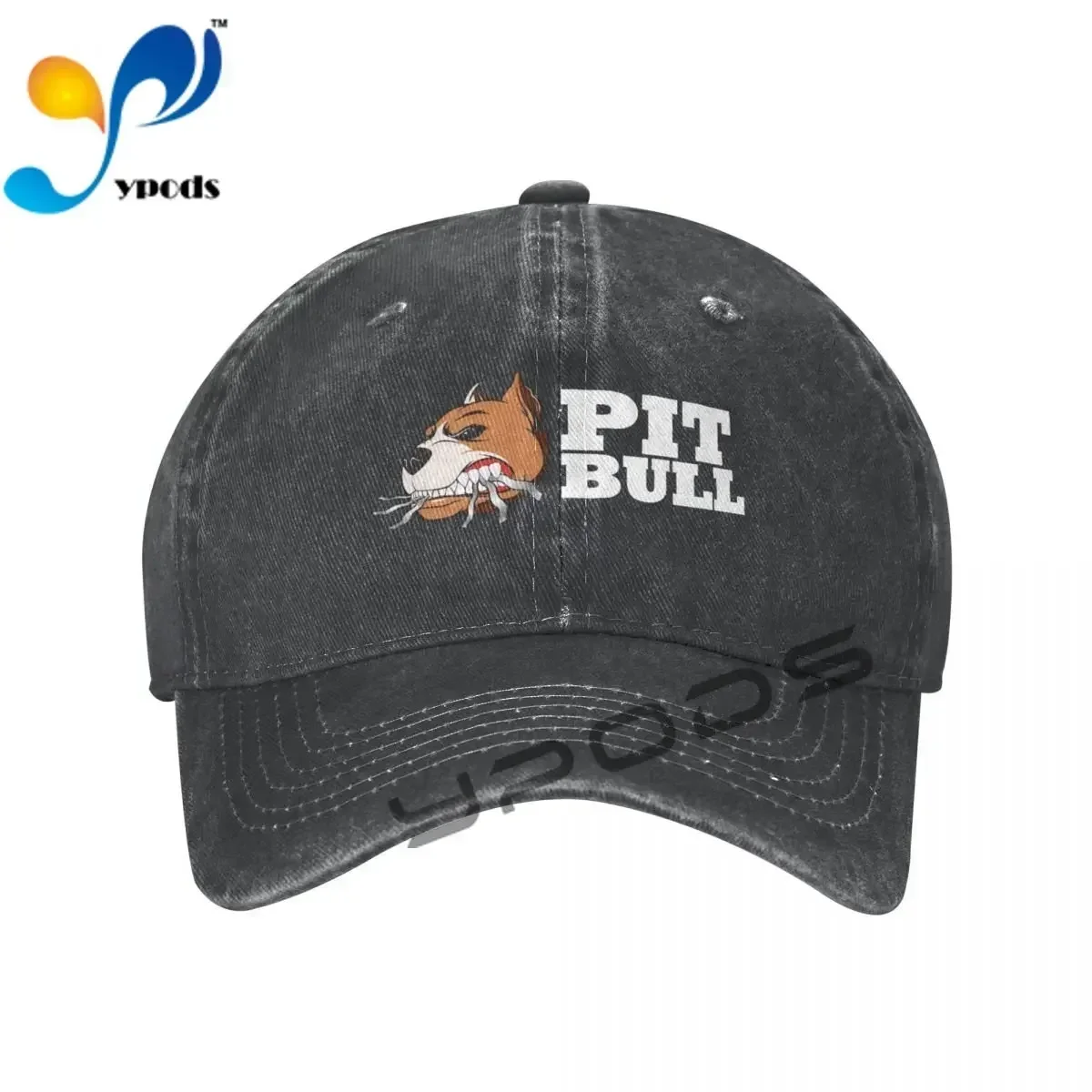 

PITBULL American Pit Bull Dog 3 Denim Baseball cap Snapback Hats Autumn Summer Hat for Men Women Caps Casquette hats