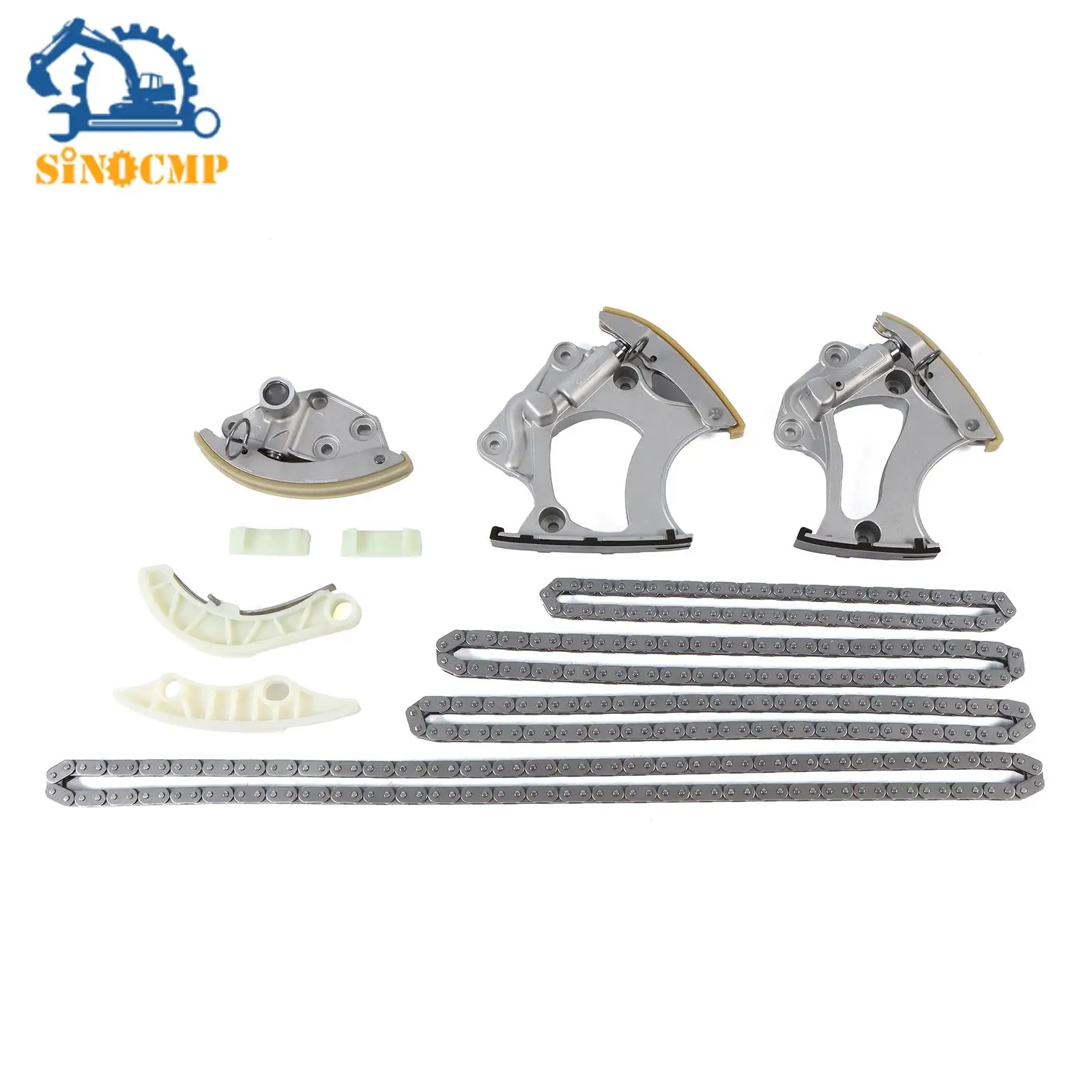 

Комплект натяжителя цепи ГРМ для Audi A6/A7/A8/Q7/S5 06E109218AH 3,0 TFSI CRE CTD, компоненты ГРМ двигателя, автомобильные аксессуары