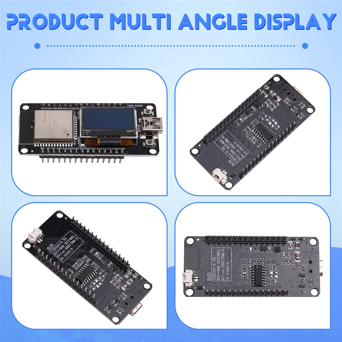 GFR5-ESP32 ESP-WROOM-32 Módulo de placa de desarrollo WIFI CH340 Mini USB