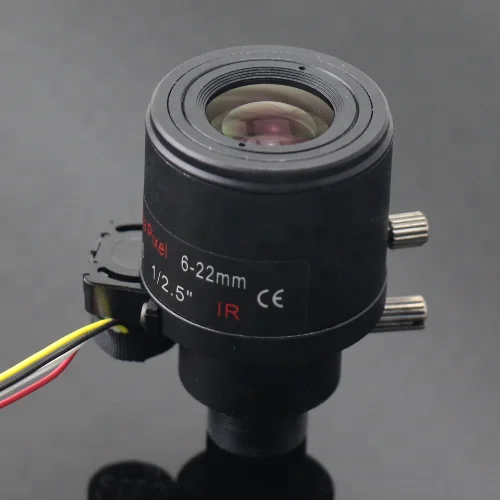 High Resolution Cctv Lens Cctv Lens 6-22mm 5MP Varifocal Board Lens