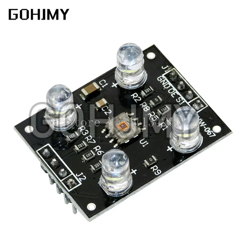 GY-31 modul detektor TCS3200 Aksesori Sensor pengenalan warna UNTUK modul Sensor pengenalan Arduino TCS230 TCS3200