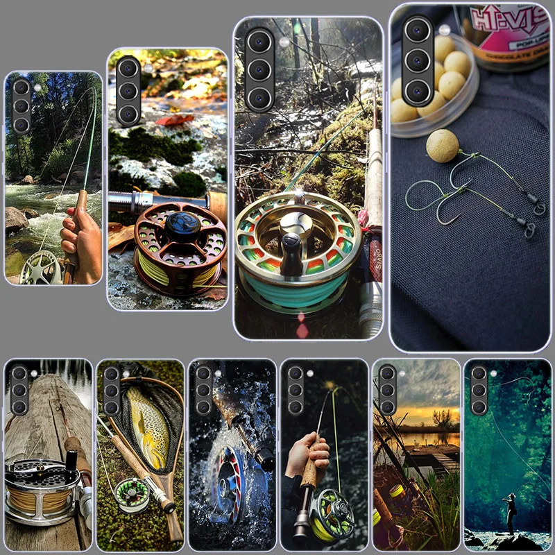 Recreational Activities Carp Fishing Fish Case for Samsung Galaxy A70 A50 A40 A30S A20S A71 A51 A41 A31 A21S A11 A10S A9 A8 A7 A