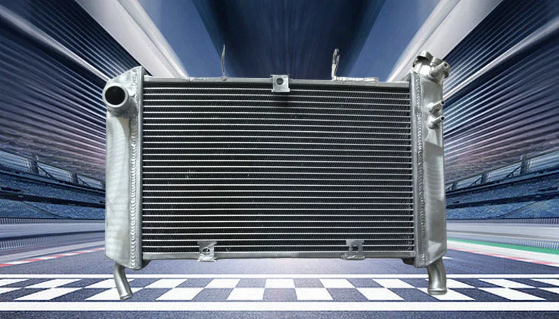 Aluminum Radiator For Yamaha FZ6 FZ6N FZ6-N  2007-2009 07 08 09 2008 2007 2009