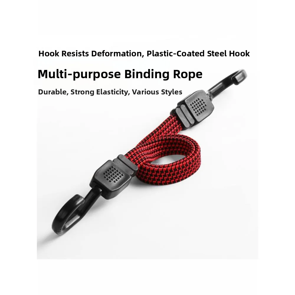 elastic-motorcycle-tie-down-strap-plastic-hook-retractable-leather-rope-small-tug-car-bungee-cord-durable-binding-band