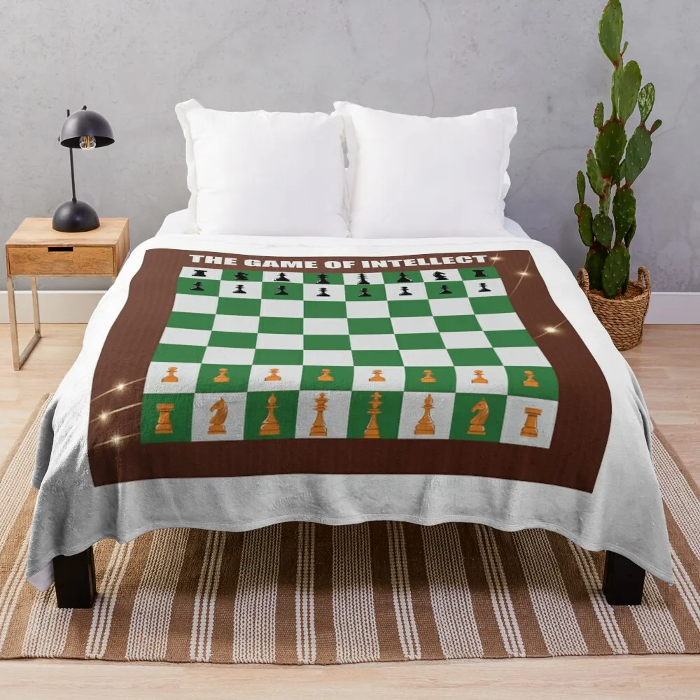 Chessboard Radiance of Thought Throw Blanket Camping Sofa Throw Blankets Sofas Of Decoration for babies Blankets