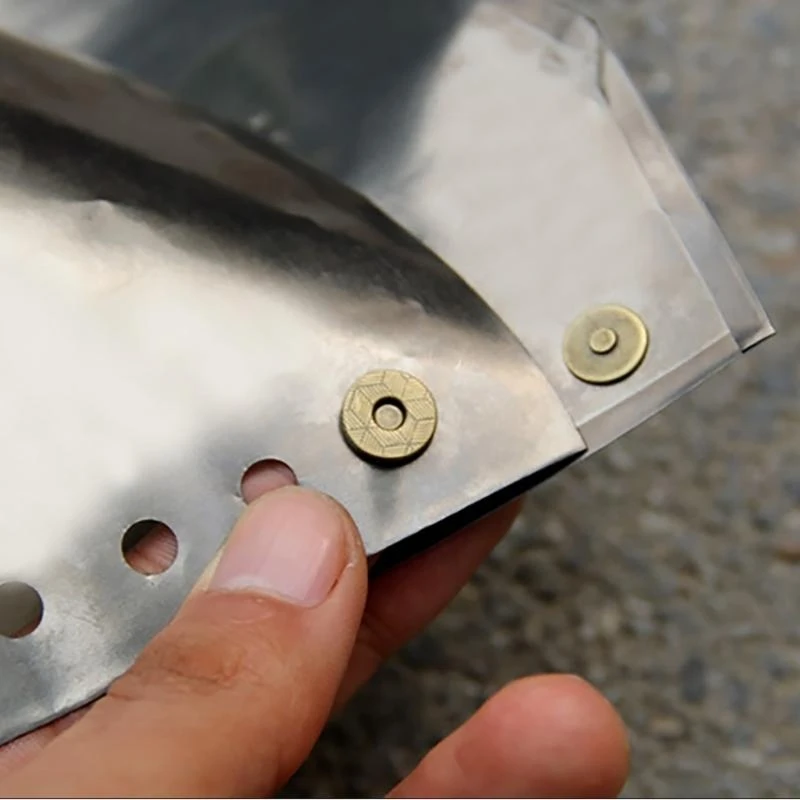 CAMP STOVE Windshield Plates موقد شاشة الزجاج الأمامي شاشة الرياح موقد