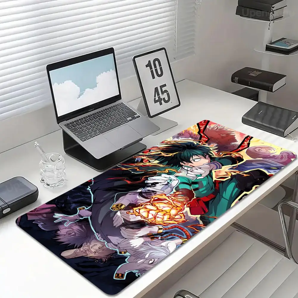 M_my H_hero A_academia Mouse Playmat  Pad Creative Mouse Pad Teclado Mecánico Gamer 1200x600 Rubber Mouse Pad Alfombrilla