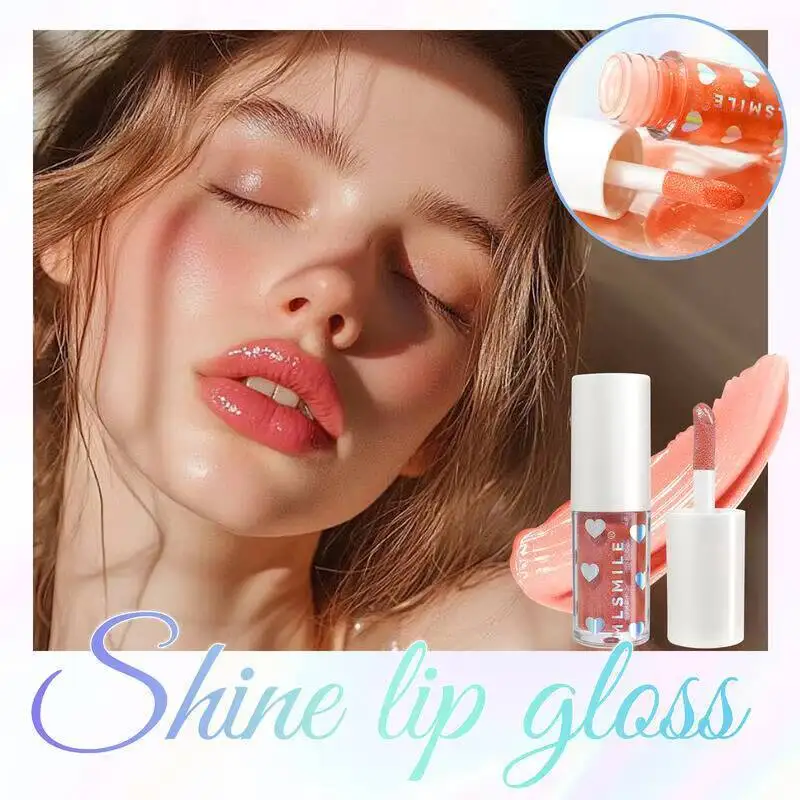 

MLSMILE 6 Colors Pearlescent Glaze Long-Lasting Moisturizing Easy-To-Color Liquid Lipstick Christmas Lip Gloss 2025 New