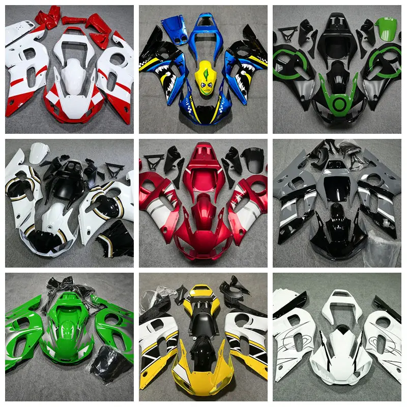 Suitable for yamaha YZF600 R6 1998 99 00 01 2002 Motorcycle fairing housing accessories can be customized
