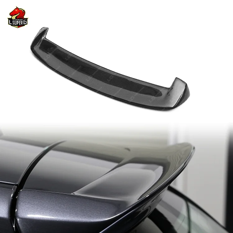 Plastic Carbon Fiber 3D Style Roof Spoiler For BMW 1 Series F20 F21 3Door 5Door Hatchback 2011-2018