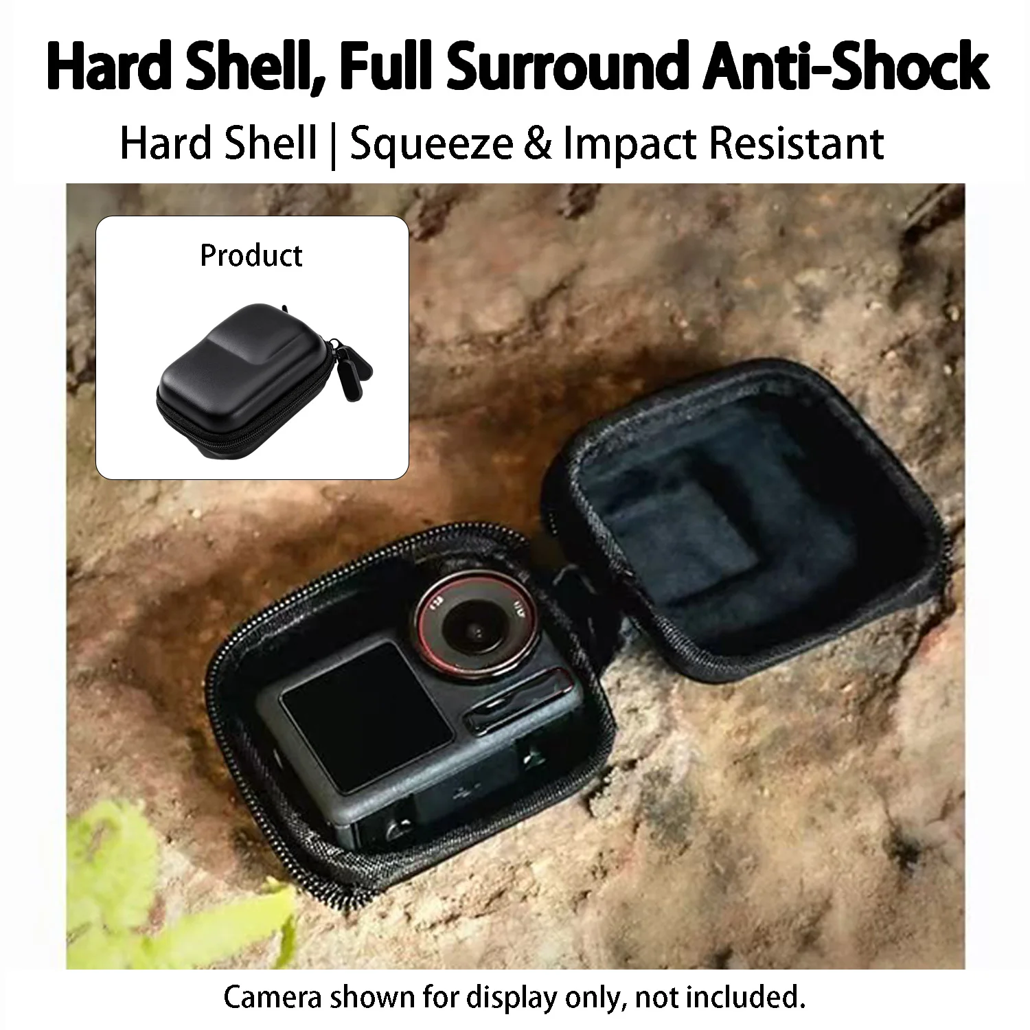 For DJI Osmo Action5 Mini Storage Case Body Bag Thumb Camera Portable Bag Travel Carrying Box for DJI Osmo Action 5 4 3
