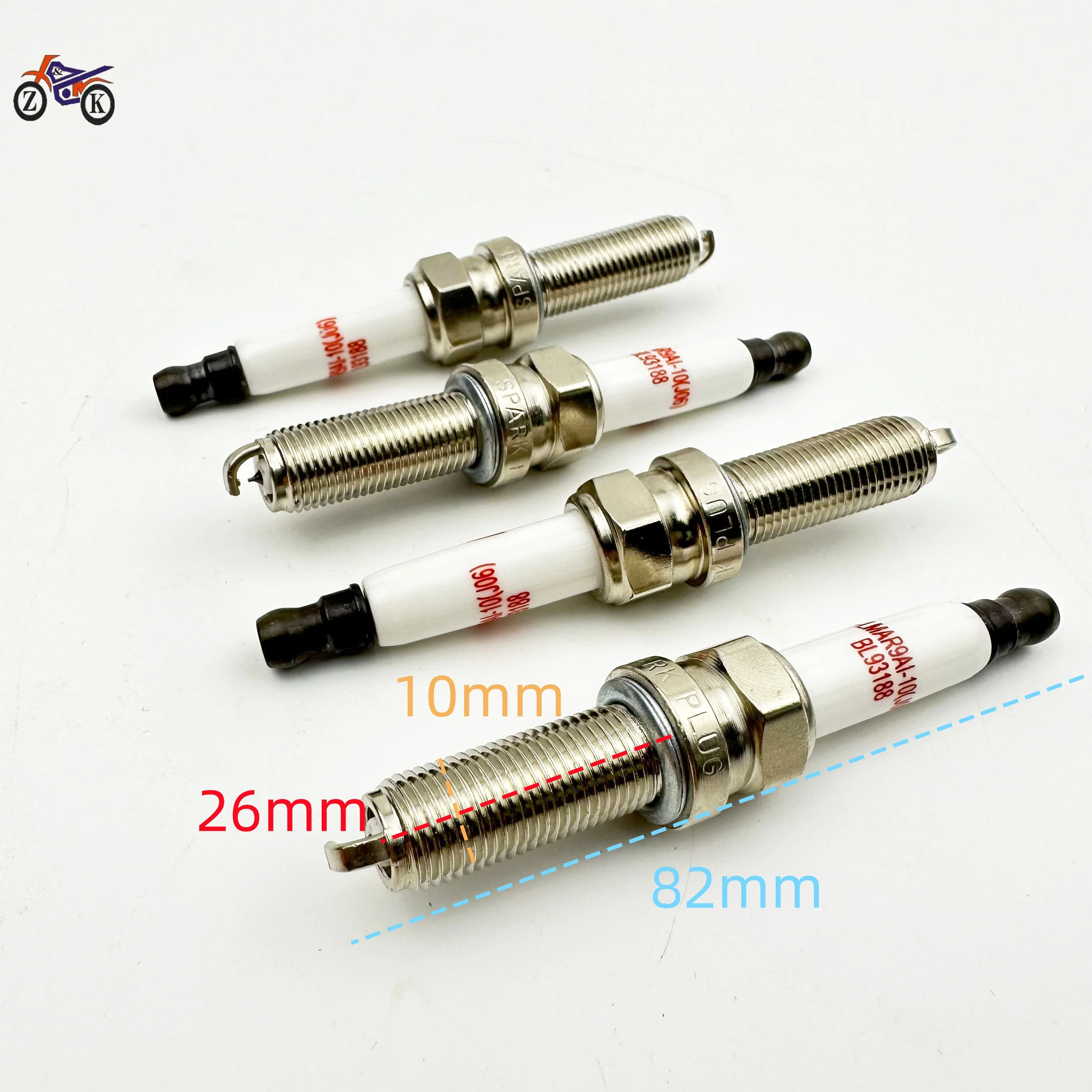 Double Iridium Spark Plug LMAR9AI-10 (93188) for BMW K1600GT R1250 KTM790 EXC-F250 350 MT800 CF800-5 CF800-5A