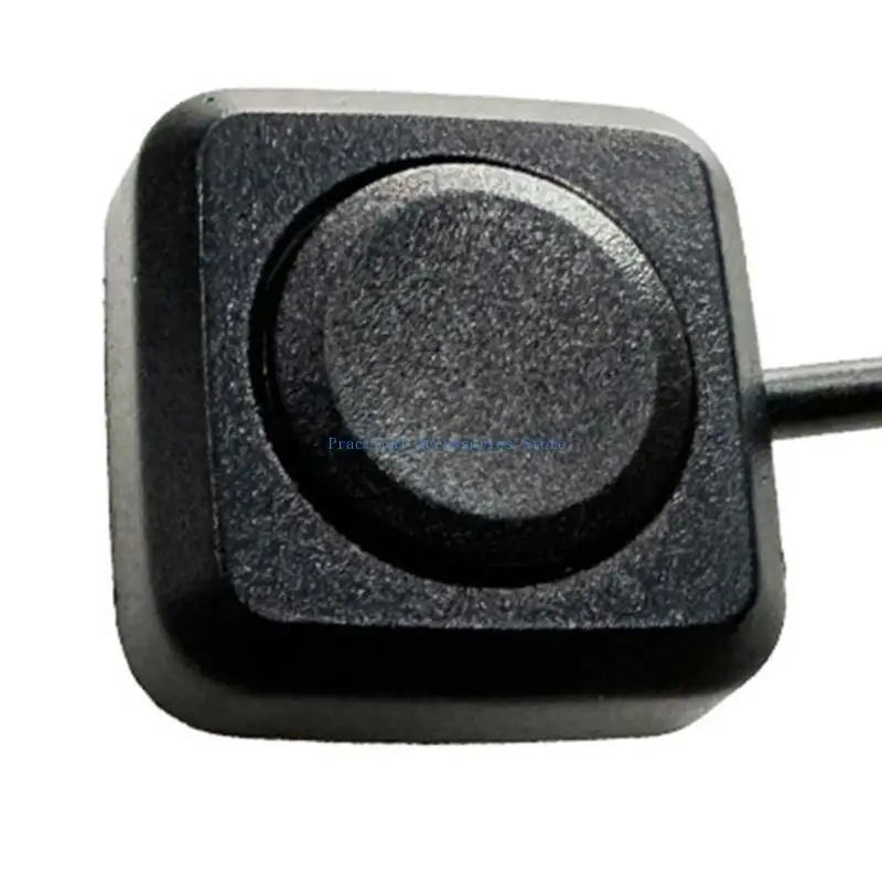 U75E 12 فولت زر التبديل اكسسوارات تعديل السيارات زر صغير التبديل على Offs زر لاصق سيارة دفع أزرار أسود #3