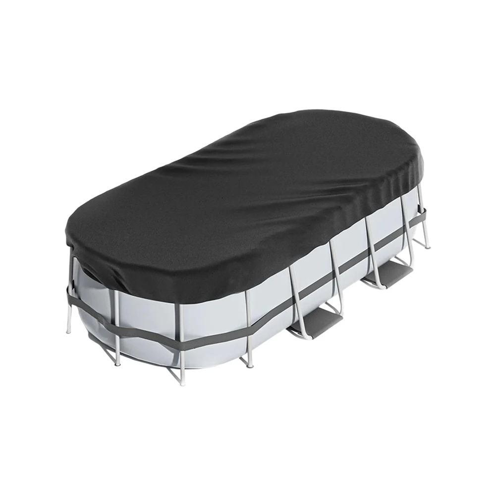 

Pool Above Ground Pool Cover Outdoor Pool Cover 7*10ft Above Ground Pool Cover Debris Protection Enhanced Stability