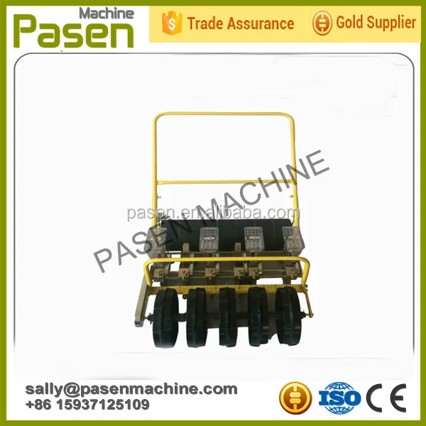 Wortel Hand Push Zaaier, Bonen Hand Planter, 2 Rijen Hand Push Seeder