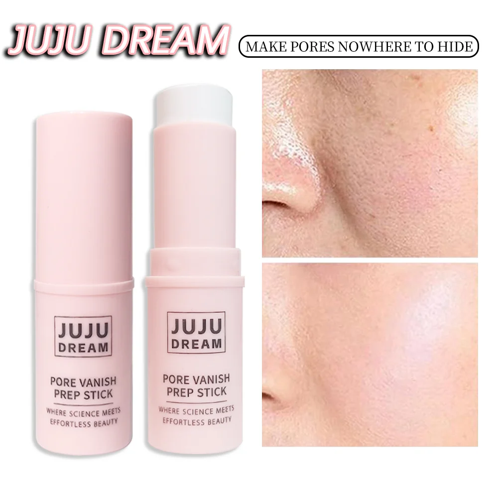 Barra de imprimación facial, barra borrosa de maquillaje de imprimación mate, imprimación hidratante, barra brillante para cubrir los poros, Control de aceite y ligero