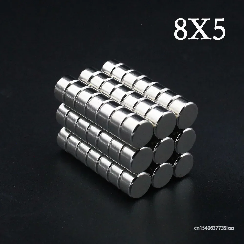 5/10/15/20/25 Pcs 8x5 Neodymium Magnet 8mm x 5mm N35 NdFeB Round Super Powerful Strong Permanent Magnetic imanes Disc 8*5