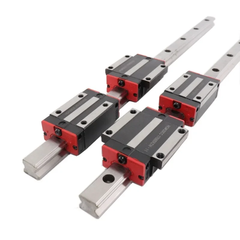 2PCS HGH15 Linear Guide Rail HGH15CA/HGW15CC Slider Block 300 Mm Length 3d Printer 4PCS