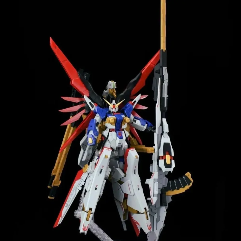 GAOGAO HG 1/144 Destiny Spec2 Zeus Silhouette Model do Składania Figurka Akcji Robot Model Plastikowy Zabawki Kolekcjonerskie Dostępne