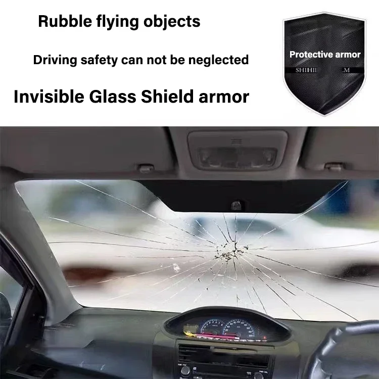 Auto Voorruit Groothandel 6mil Auto Glas Winkels TPU Auto Windschermen Zonnescherm Bescherming Film Glas Armor Autoruit Film