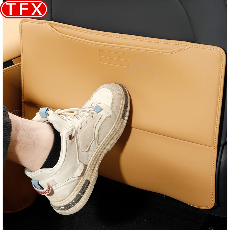 

For Geely Galaxy Starship 7 EM-i 2024 2025 Car Anti Kick Mat Pad Anti-kick Protector Mats Seat Back Protector Auto Accessories