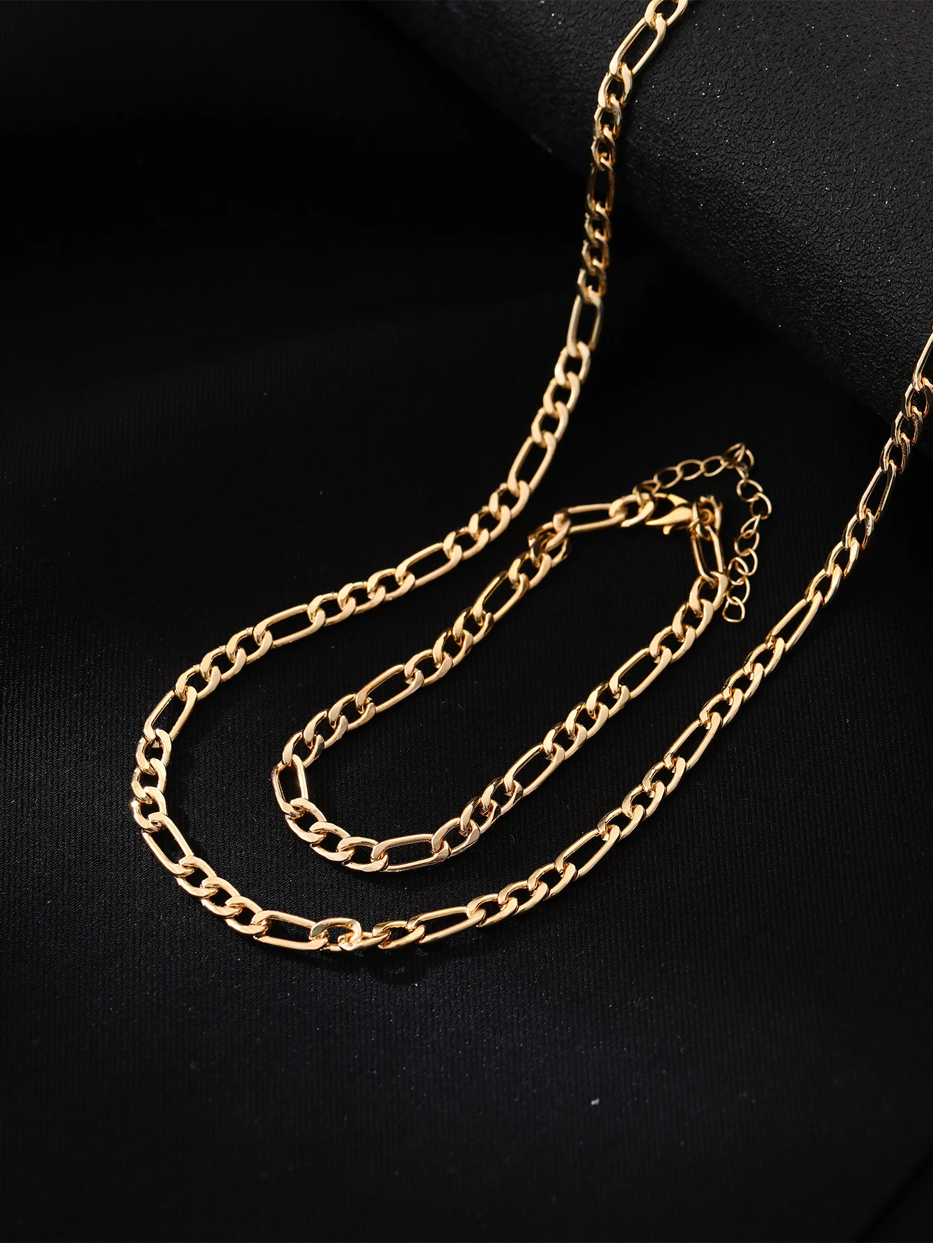 

Trend New Style Women Bracelet Necklace Set Vacation Party Concert Shopping Gift Niche Fashion Versatile Simple Daily Necklace