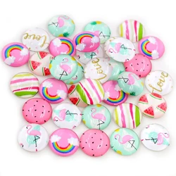 Hot Sale 8mm 10mm 12mm 14mm 16mm 25mm Mixed Handmade Photo Glass Cabochons
