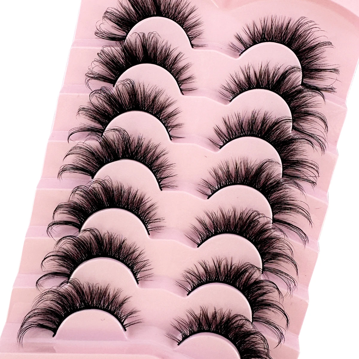 AMSDCN 5D ふわふわボリュームまつげソフトアイキャッ - Eyelash Extension Volume Cat Eye のレビューと価格
