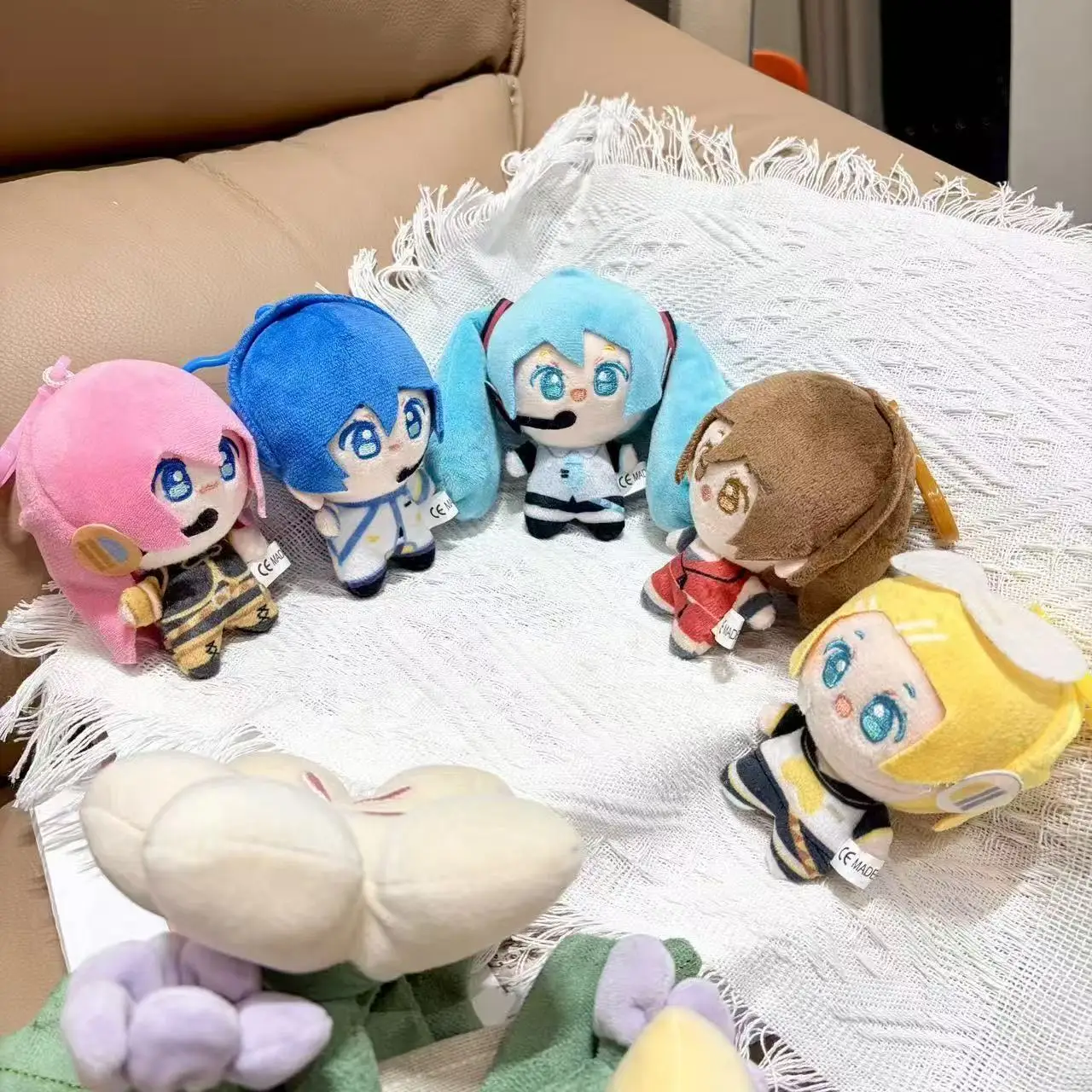 Anime Hatsune Miku 2026 10cm KAITO MEIKO Rin Len 3D Printed Plush Toy Pendant Kawaii  Doll Christmas Birthday Gift