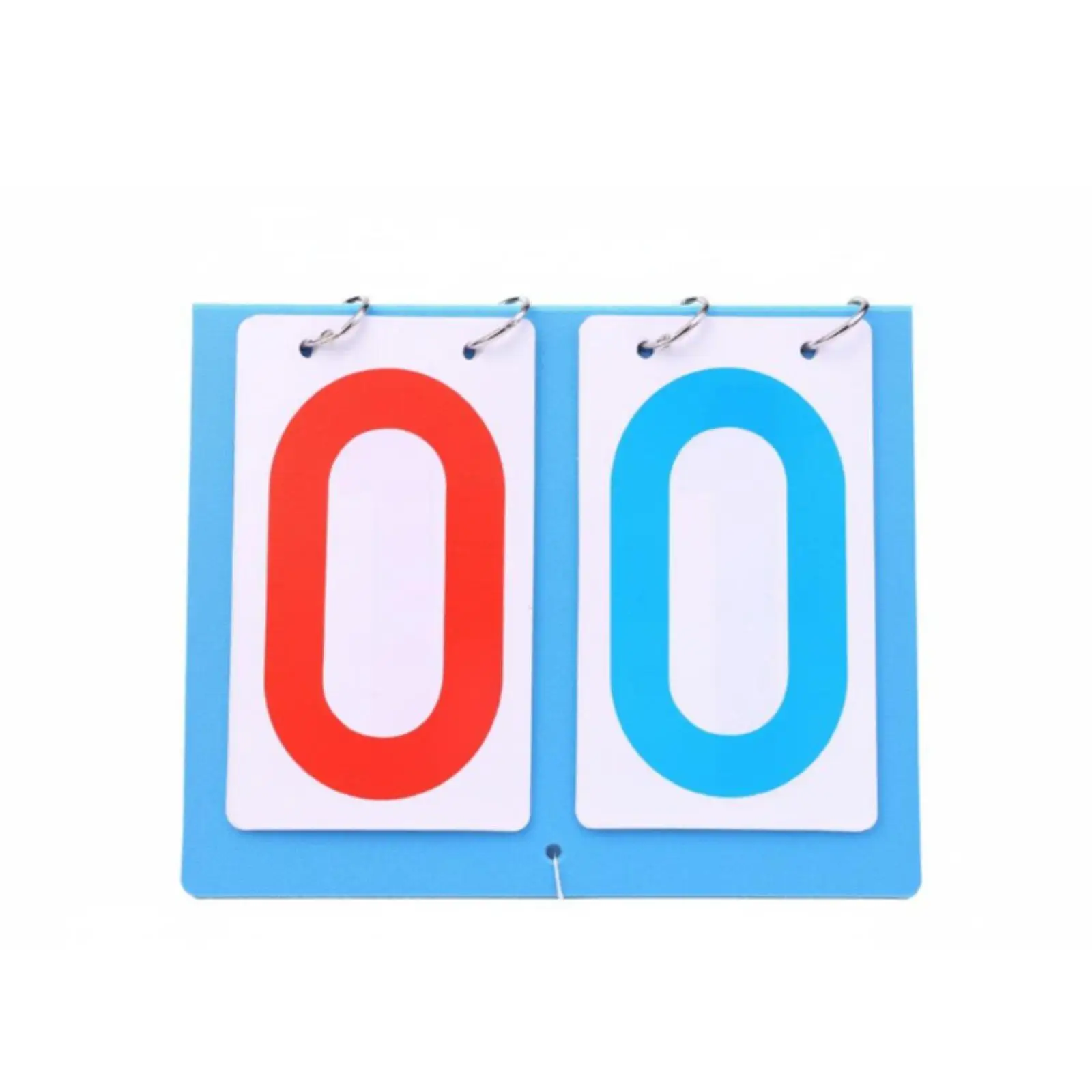 Manual Tabletop Scoreboard PVC Durable Flip Design Portable Sports Scoreboard for Basketball Tennis Volleyball Training - view 2