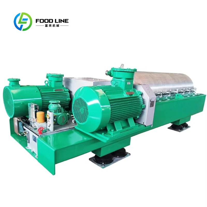 Customized Food Grade Decanter Centrifuge Efficient Solid Liquid Separation for Food and Beverage Processing