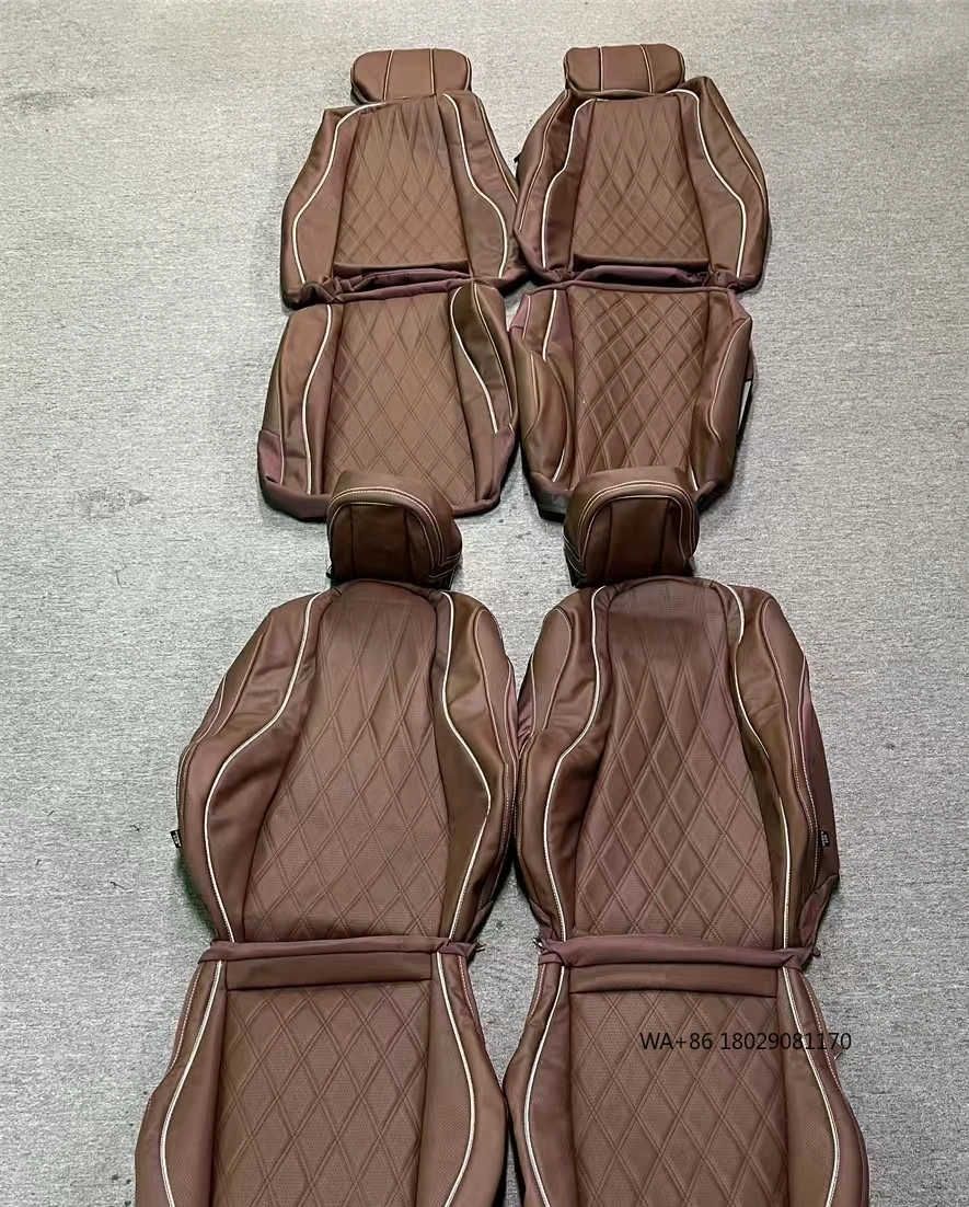 

YLA Custom Luxury Leather Nappa Materials Car Accessories Fit Full Set Car Seat Cover for GLS