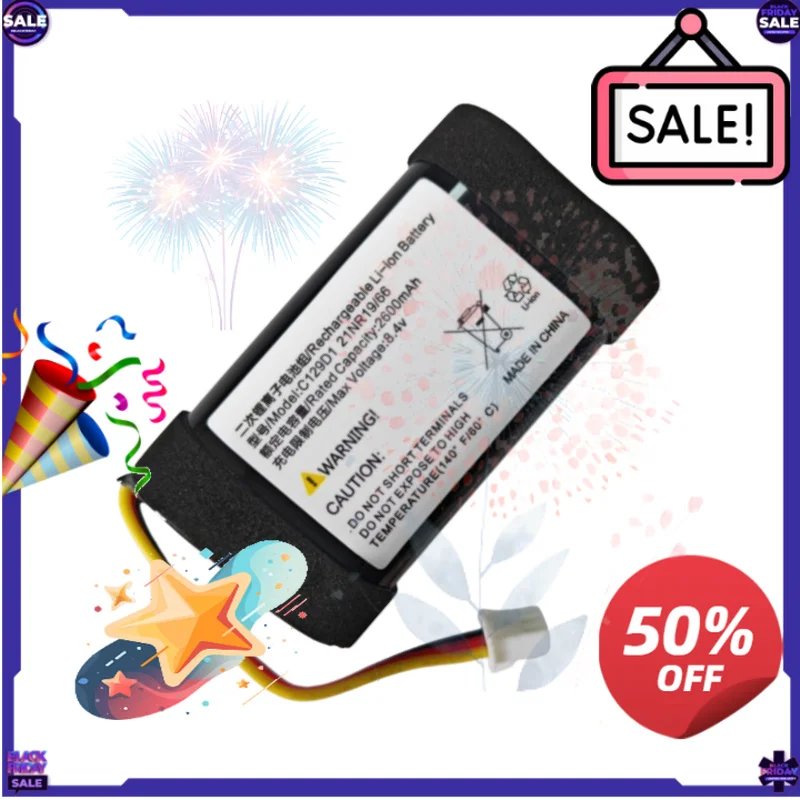 SWZY New C129D1 2600mAh High Quality Battery for B&O BeoPlay A1 P6 C129D1 C129D3 Bluetooth Speaker Battery