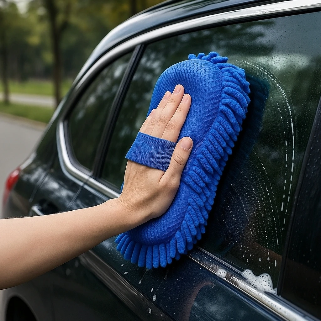 

Автомойка из микрофибры, синели, губка для мытья автомобиля, уход, щетка для мытья, полотенце для мытья, автоперчатки, аксессуары для стайлинга, гаджет