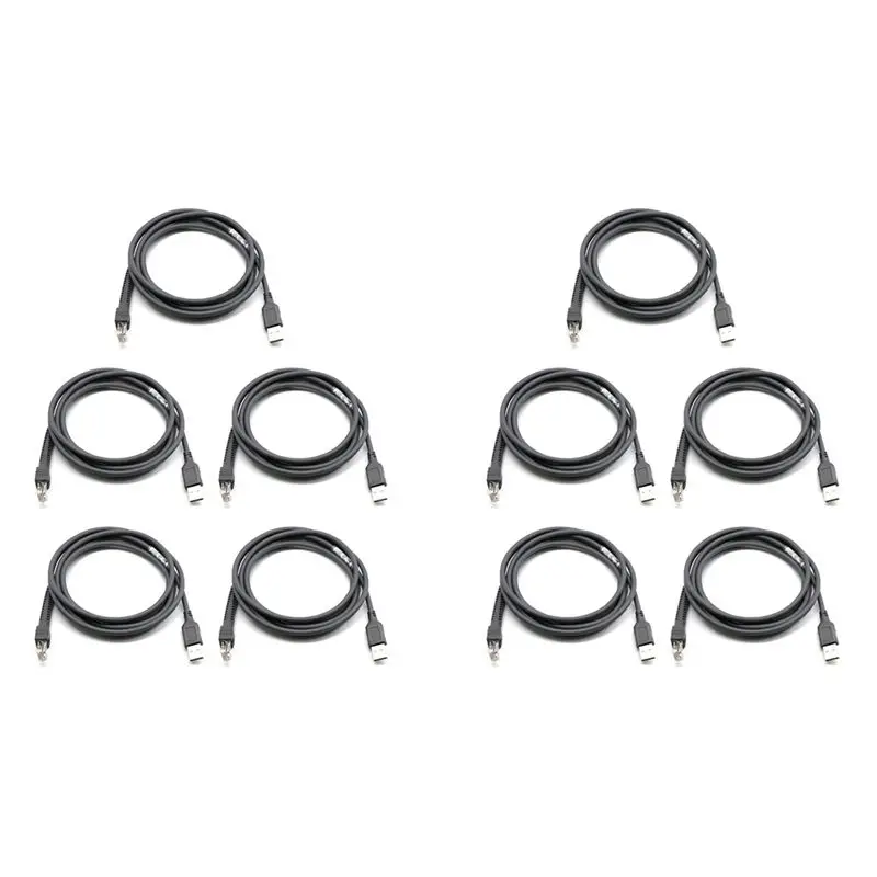 QWE-10X Scanner Data Cable LS2208 AP LS4208 DS9208 Barcode Scanner USB Port Data Cable