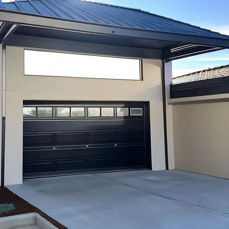 Factory Customization Finished Aluminum Alloy Garage Door Affordable Price Theft Proof Garage Doors Anti Rust Garage Doors