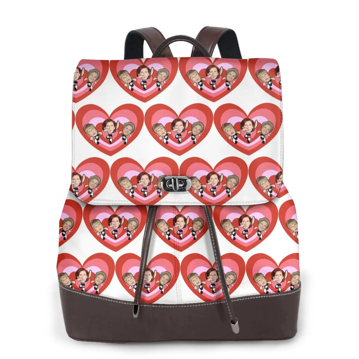 Super Nenas - Aqui No Hay Quien Viva Bookbag School Student Bags Hiking Travel Daypack for Women Fashion Derma Backpack