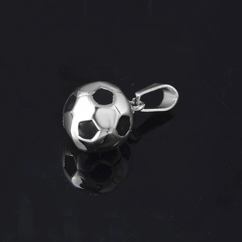 Sports Product Football Necklace with Stainless Steel Chain   Boy\'s Gift  for Men