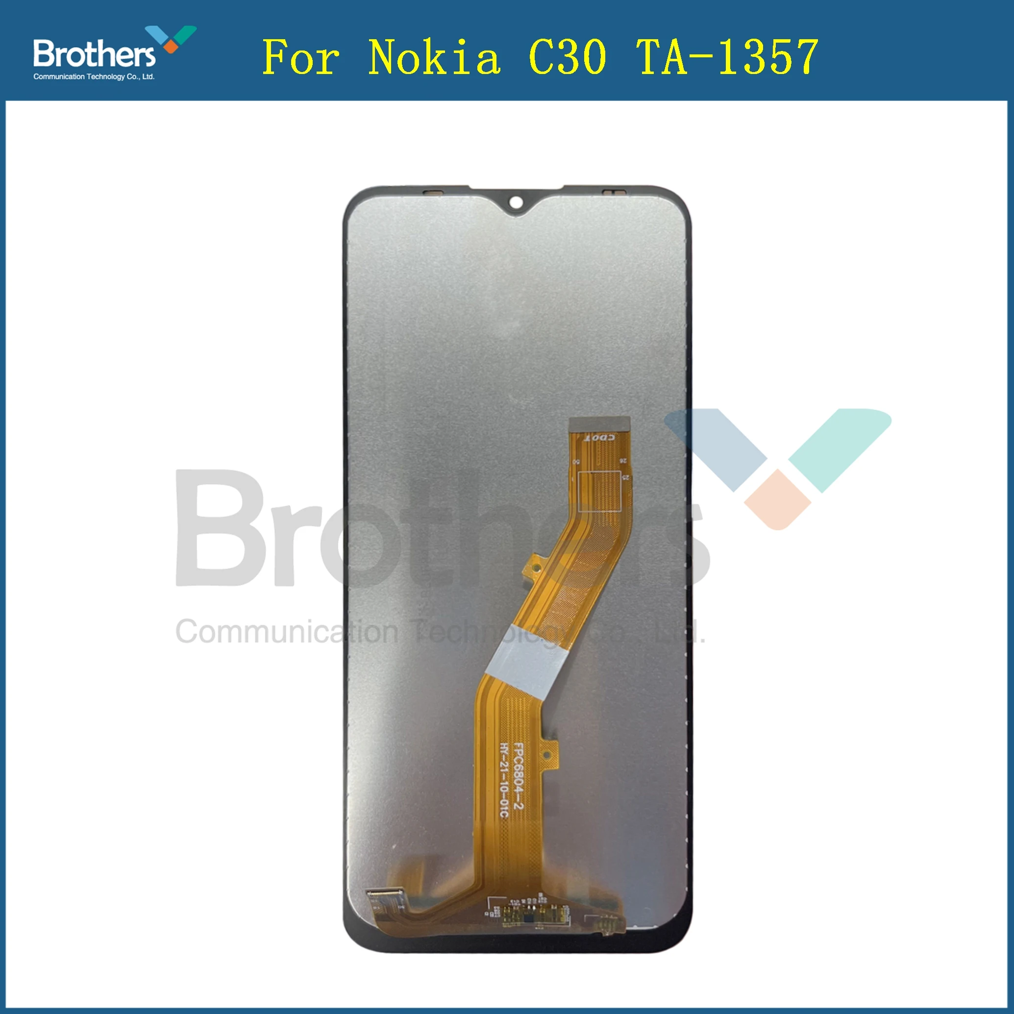 

6.82" For Nokia C30 C20 C10 LCD Display Touch Screen Digitizer Assembly TA-1339 For Nokia C30 C 30 TA-1357 TA-1377 TA-1342