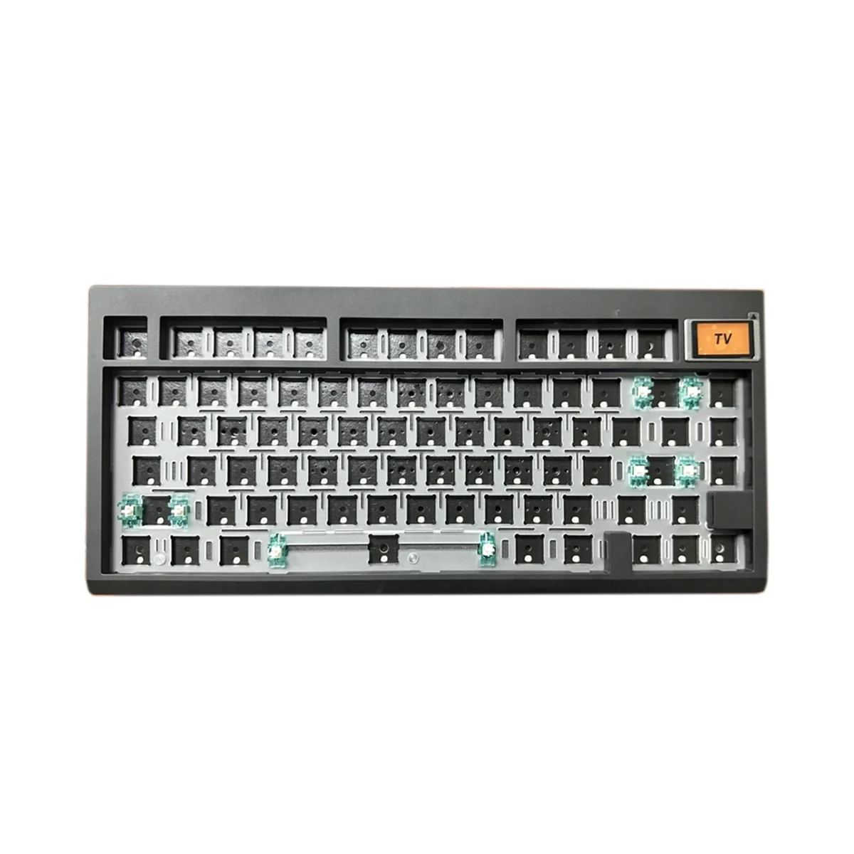 

Популярный комплект механической клавиатуры GMK81 с возможностью горячей замены Bluetooth 2,4G, черный