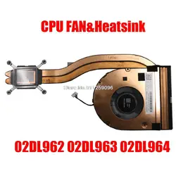 Laptop CPU FAN & Kühlkörper Für Lenovo Für ThinkPad T495 (Typ 20NJ, 20NK) 02DL962 02DL963 02DL964 UMA Neue