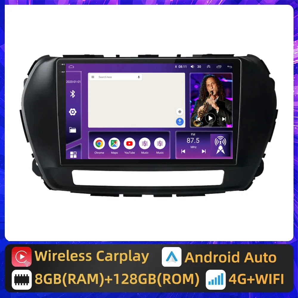 

4G+64GB Car Radio For Great Wall Wingle 5 2017 2018 2019 2020 2021 Stereo Head Unit GPS Navigation Multimedia Player DSP